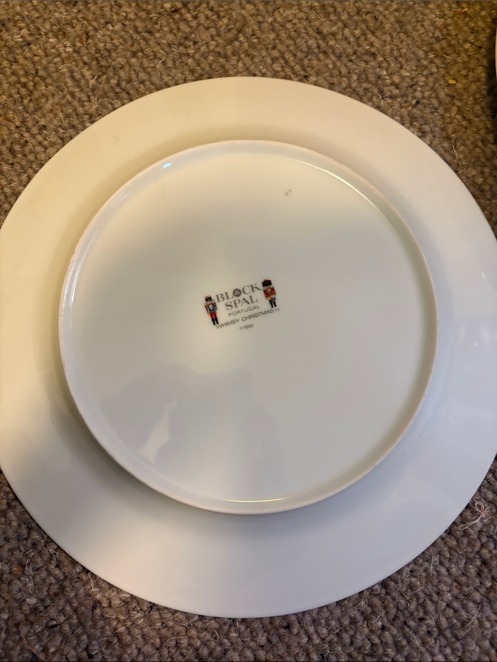 Christmas Holiday dinner plates — Block Spal Whimsy Christmas - Picture 2 of 3